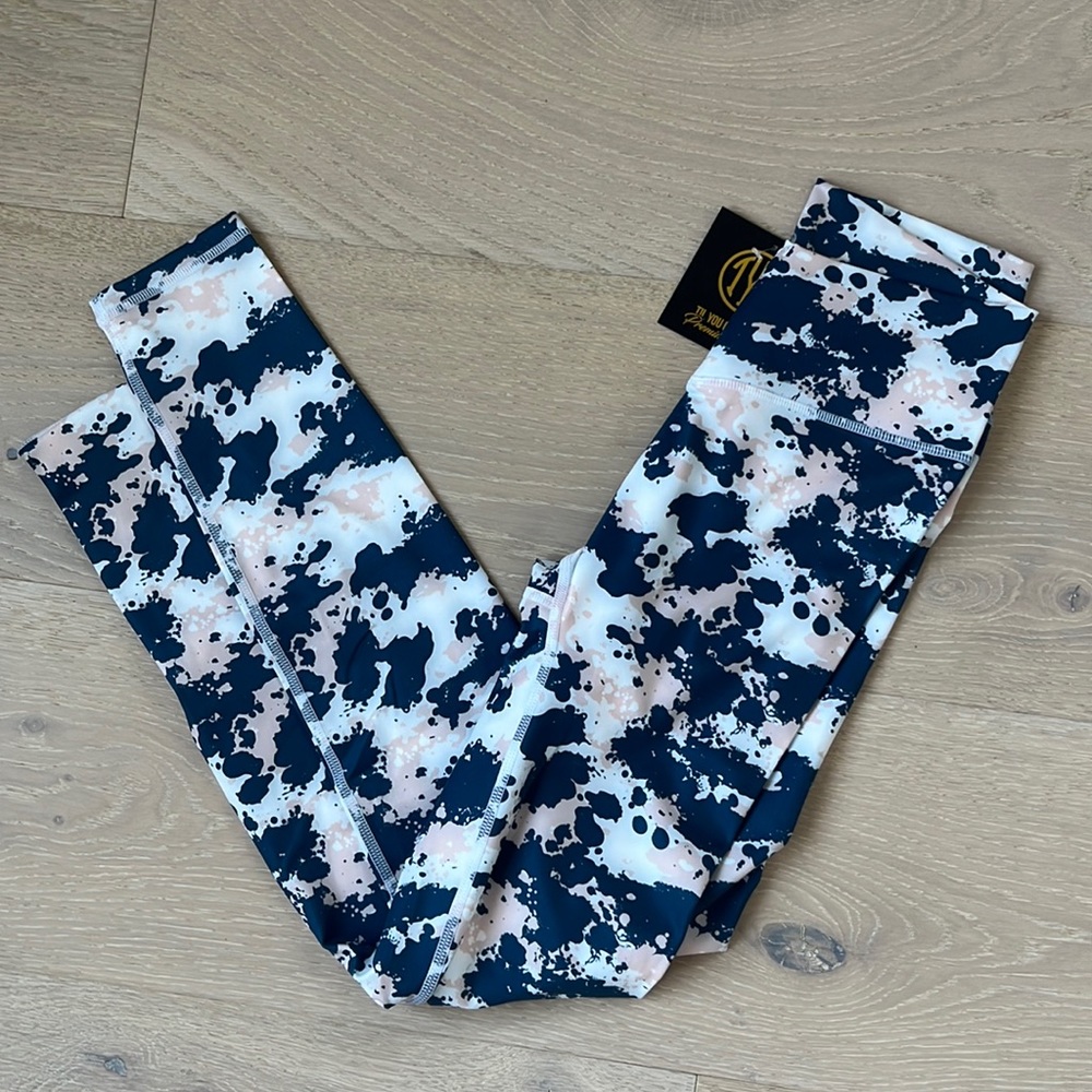 Til you collapse leggings criss cross waistline